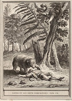 Imagen ilustrativa del artículo El oso y los dos compañeros