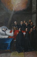Fresque "Vie de St-Ignace de Loyola" (Zebedäus MÜLLER, Carolus FISCHER, XVIIe-XVIIIe-XIXe)