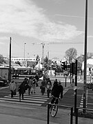 Monte Cassino, pedestrian crossing