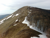 Monte Volturino - Verso la cima del Monte Volturino (salendo dalla cima meridionale) .PNG