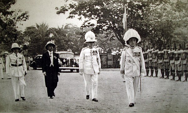 Belgian colonial officials in Léopoldville, 1938