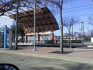 <span class="mw-page-title-main">Morrell station</span> DART light rail station in Dallas, Texas