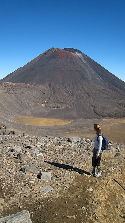 Mount Ngauruhoe was the stand-in for Mount Doom in the movie series