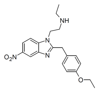 <i>N</i>-Desethyletonitazene Chemical compound