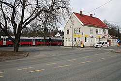 Blommenholm Railway Station, Norway