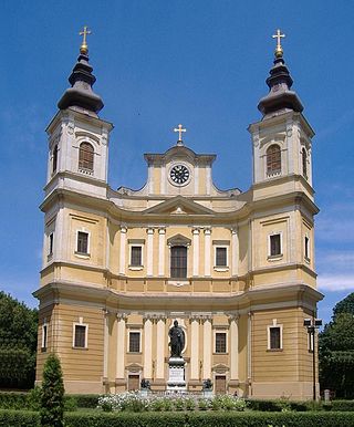 <span class="mw-page-title-main">Cathedral Basilica of St. Mary, Oradea</span> Church in Oradea, Romania