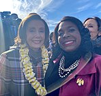 With Terri Sewell (8 March 2020)