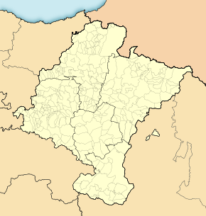 Cábrega ubicada en Navarra