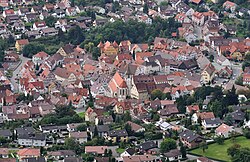 Skyline of Neuffen