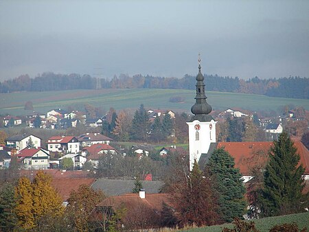 Neuhofen gemeindegebiet ueberblick