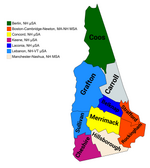 New Hampshire statistical areas