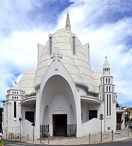 Church of St. Joan of Arc in Nice, France, by Jacques Droz (1934)