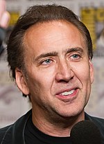 Nicolas Cage, Best Supporting Actor in a Film winner Nicolas Cage 2011 CC.jpg