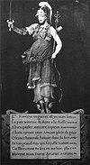 Nicoletto da Modena, Franciszek I we Francji jako bóg antyczny, ok.  1545, olej na desce, Paryż, Bibliotheque Nationale.jpg