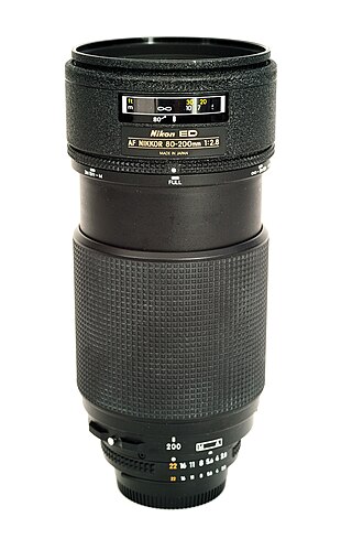 <span class="mw-page-title-main">Nikon F 80-200mm lens</span>