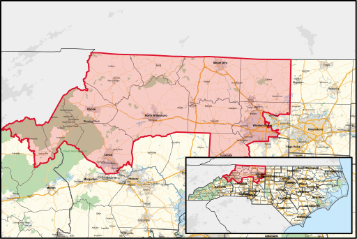 North Carolina's 5th congressional district (2023–2025) (new version)