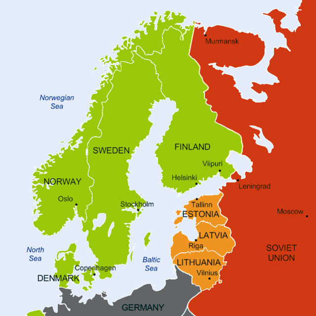 finland map europe