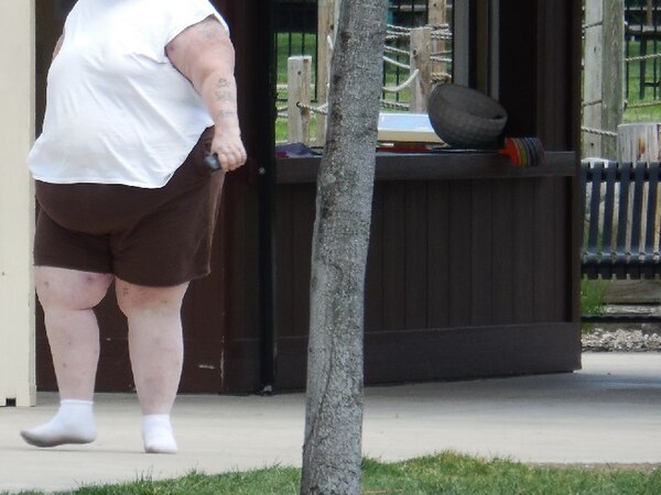 Obese Woman Walking.JPG