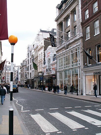 How to get to Old Bond Street with public transport- About the place