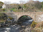 Lochinver Bridge Over River Inver