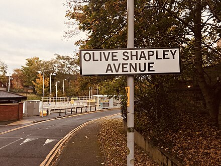 Olive Shapley Avenue in Didsbury, Manchester