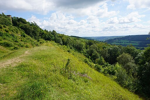 Open patch on the side of Bathford Hill - geograph.org.uk - 5272393