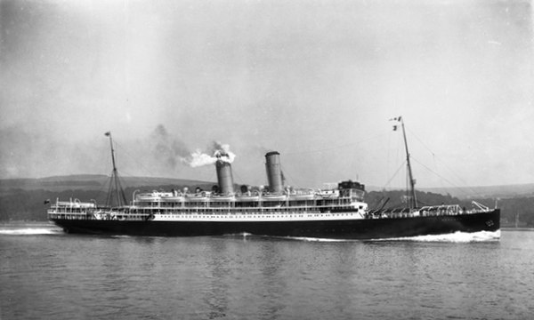 Otranto in Orient Line service, 1909