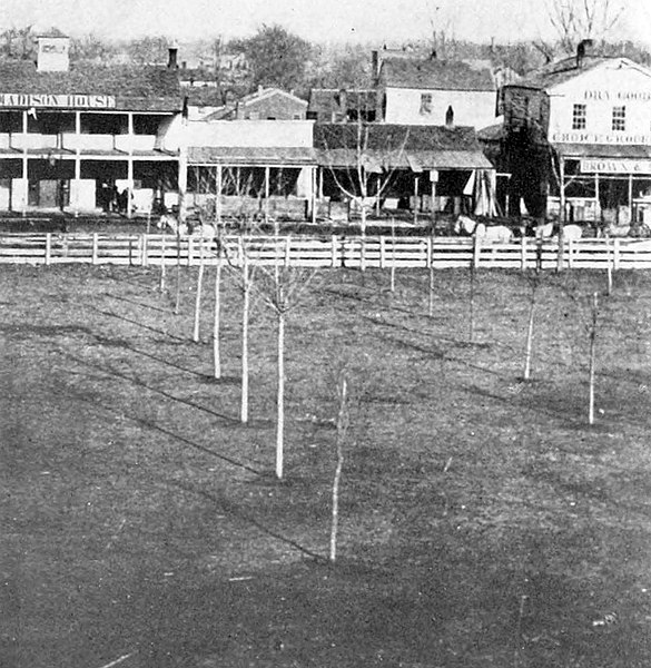 East side of public square, 1864