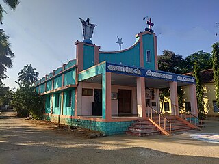 <span class="mw-page-title-main">Our Lady of Mount Carmel Church, Thenkaraikottai</span> Roman Catholic Church in Tamil Nadu, India