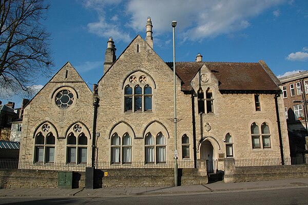 Former court house (later a probate office), New Road, Oxford (1863)