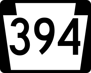 <span class="mw-page-title-main">Pennsylvania Route 394</span> State highway in Adams County, Pennsylvania, US