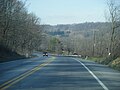 PA 73 westbound/PA 662 northbound in Oley Township