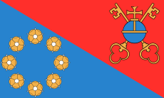 POL powiat ostrowski flag.svg