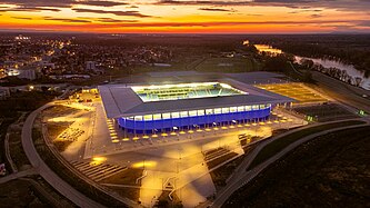 Opus Arena-futbolstadion Pampas-rajonas (2023)