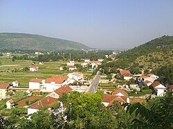 Panorama Gruda, pogled prema Imotskom