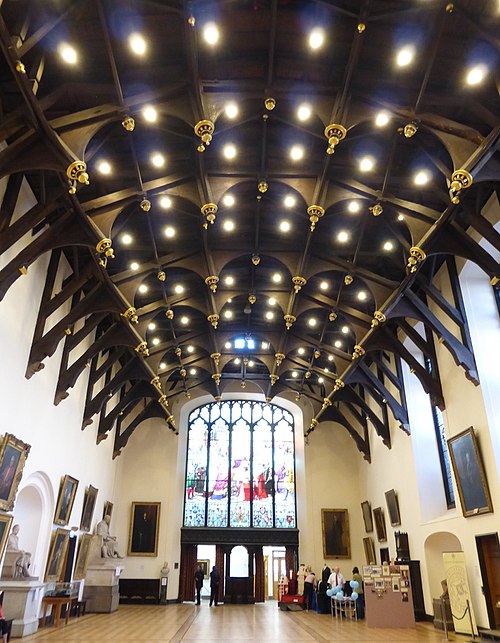 Parliament Hall inside Parliament House, Edinburgh