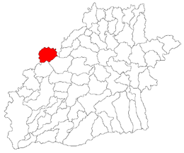 Păuca – Mappa