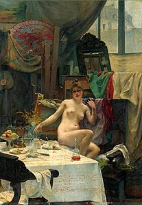 Dans l'atelier, 1890.