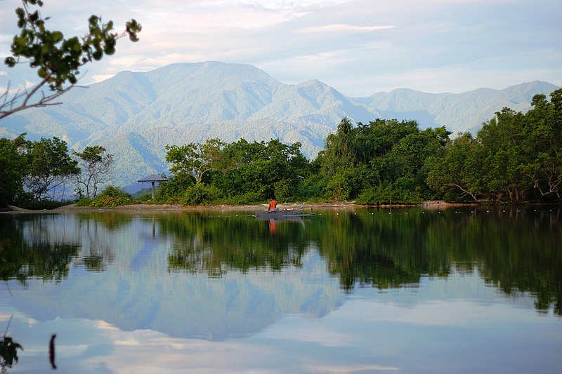 File:Pegunungan Arfak from the Pond of Rendani.jpg