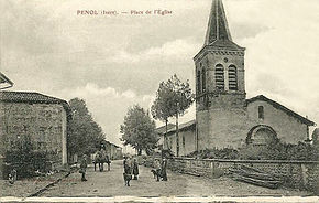 Penol, place de l'église.jpg