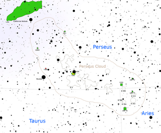 <span class="mw-page-title-main">Perseus molecular cloud</span>