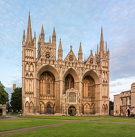 arrastrar quiero compensación Catedral de Peterborough - Wikipedia, la enciclopedia libre