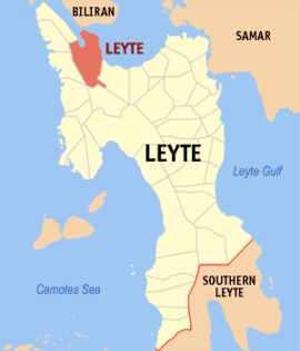 Leyte na Leyte Coordenadas : 11°22'N, 124°29'E