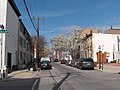 Aspen Street, Fairmount, Philadelphia, PA 19130, looking east, 2400 block