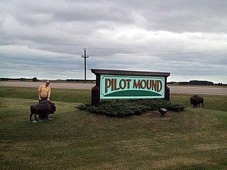 Pilot Mound, Manitoba Place in Manitoba, Canada