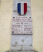 Monument aux agents de la SNCF morts