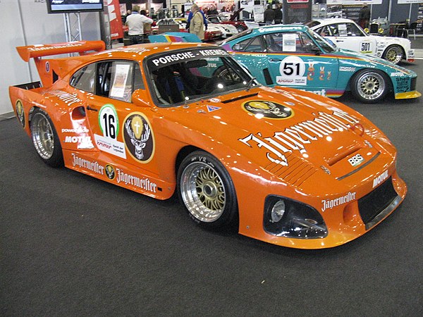 Porsche 935 K3 in the "Jägermeister" livery for the DRM.