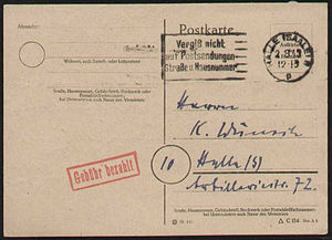 Deutschland Postleitzahl: Geschichte der Postleitzahlsysteme in Deutschland, Sonderregelungen, Veröffentlichungen