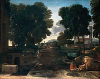 Poussin, Nicolas - En romersk vej - Google Art Project.jpg