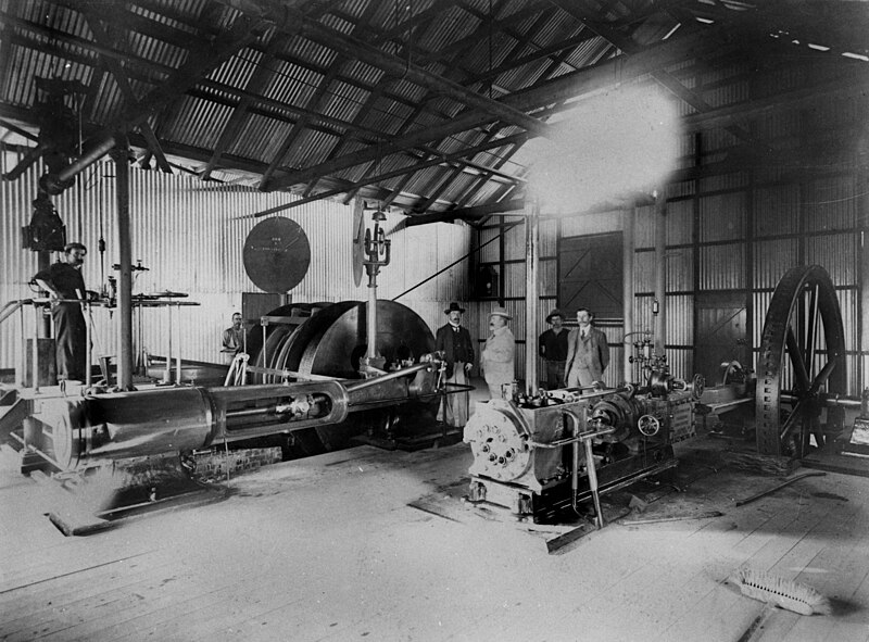 File:Power plant at the Ravenswood Deep Mines Ltd., Queensland, ca. 1898.jpg